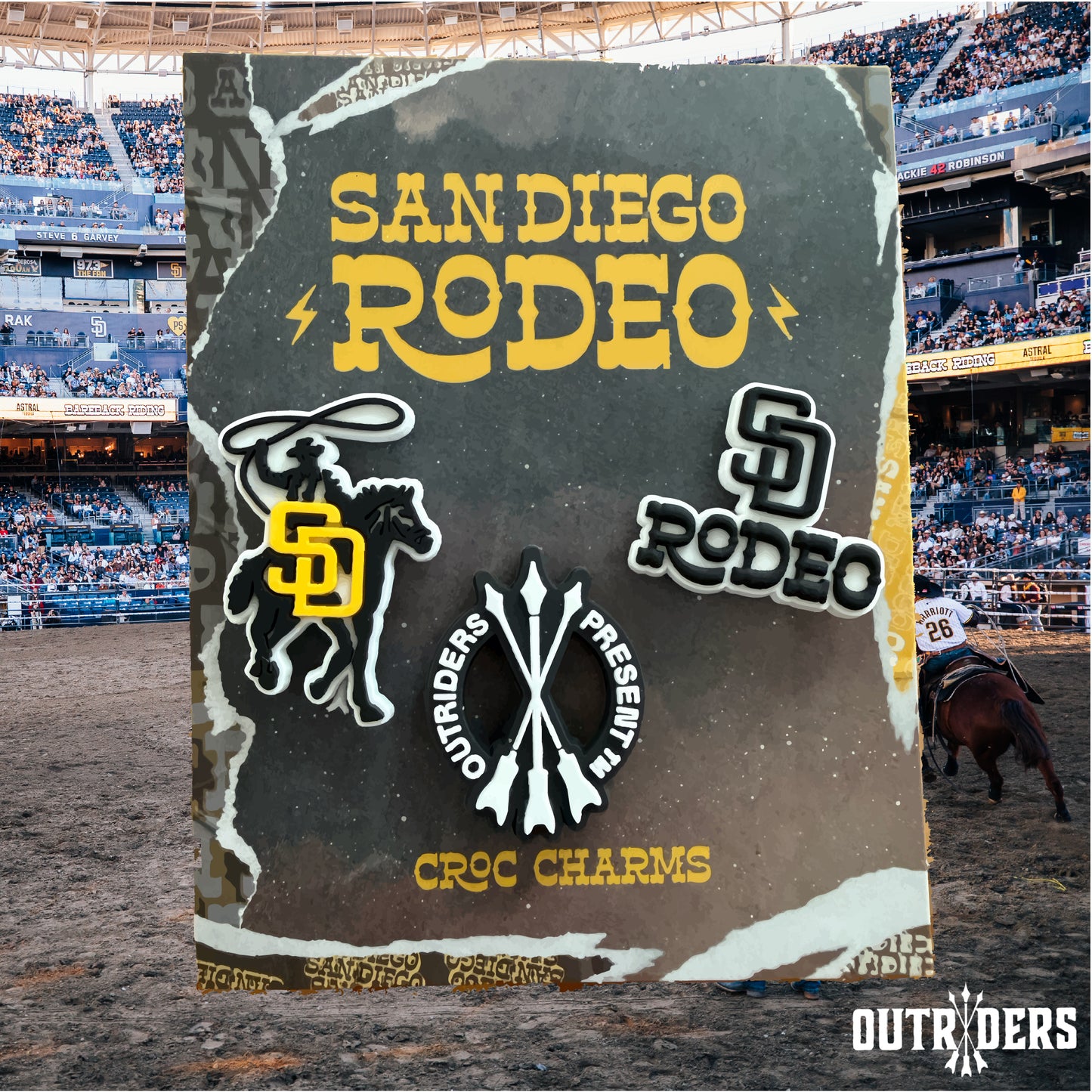 SD Rodeo Croc Charms
