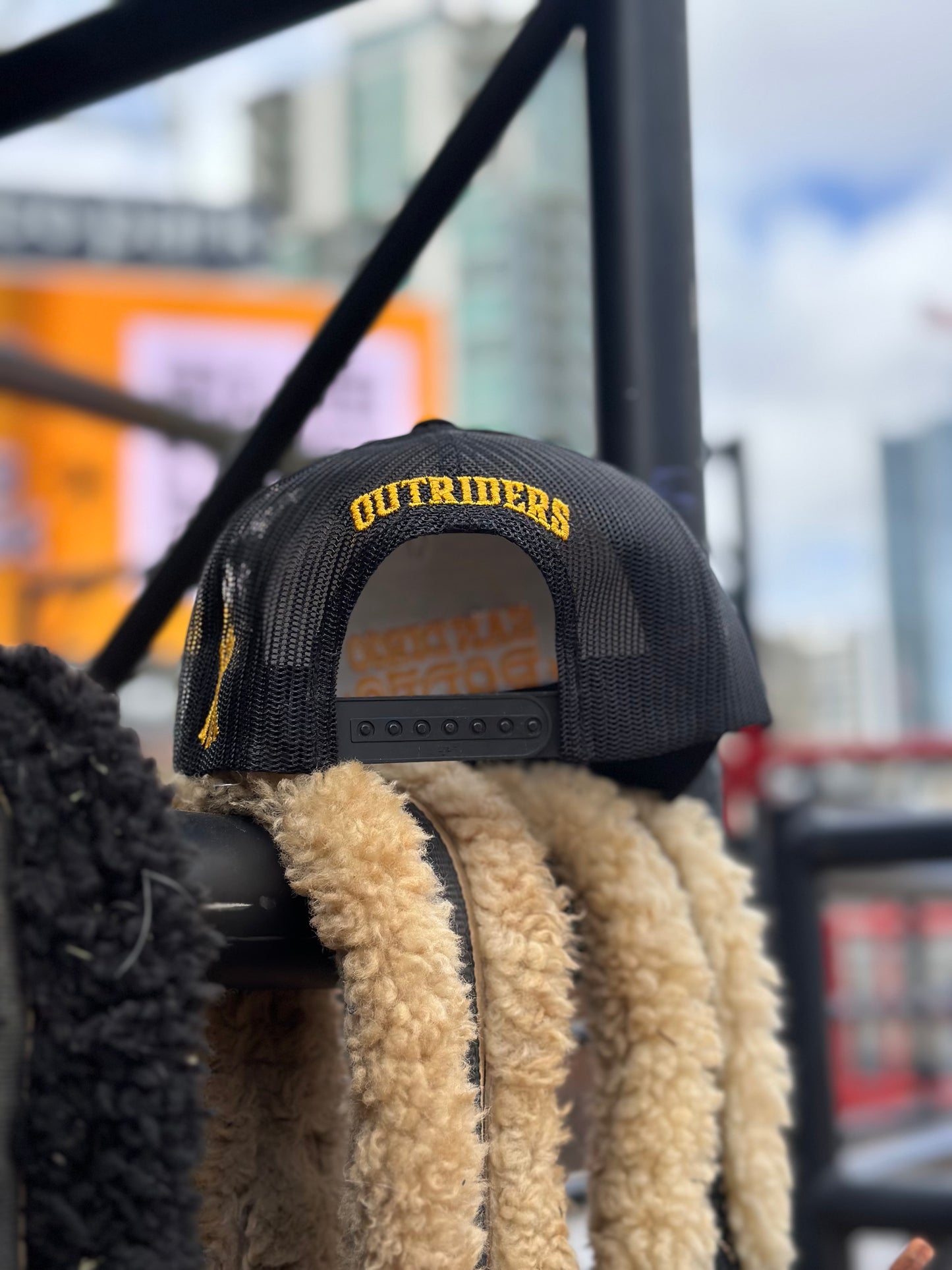 SD Rodeo Black Trucker Hat