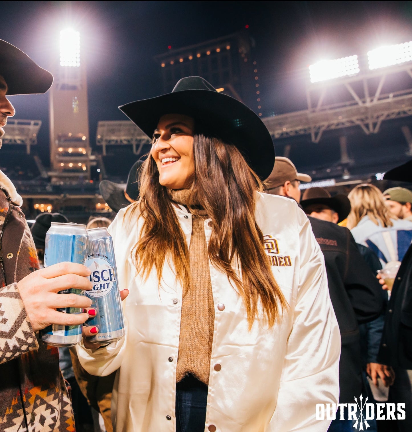 SD Rodeo Cream Satin Jacket