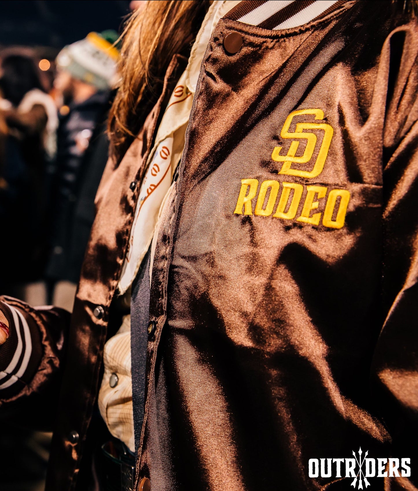 SD Rodeo Brown Satin Jacket