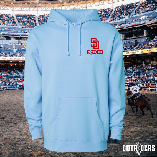 SD Rodeo Blue Hoodie