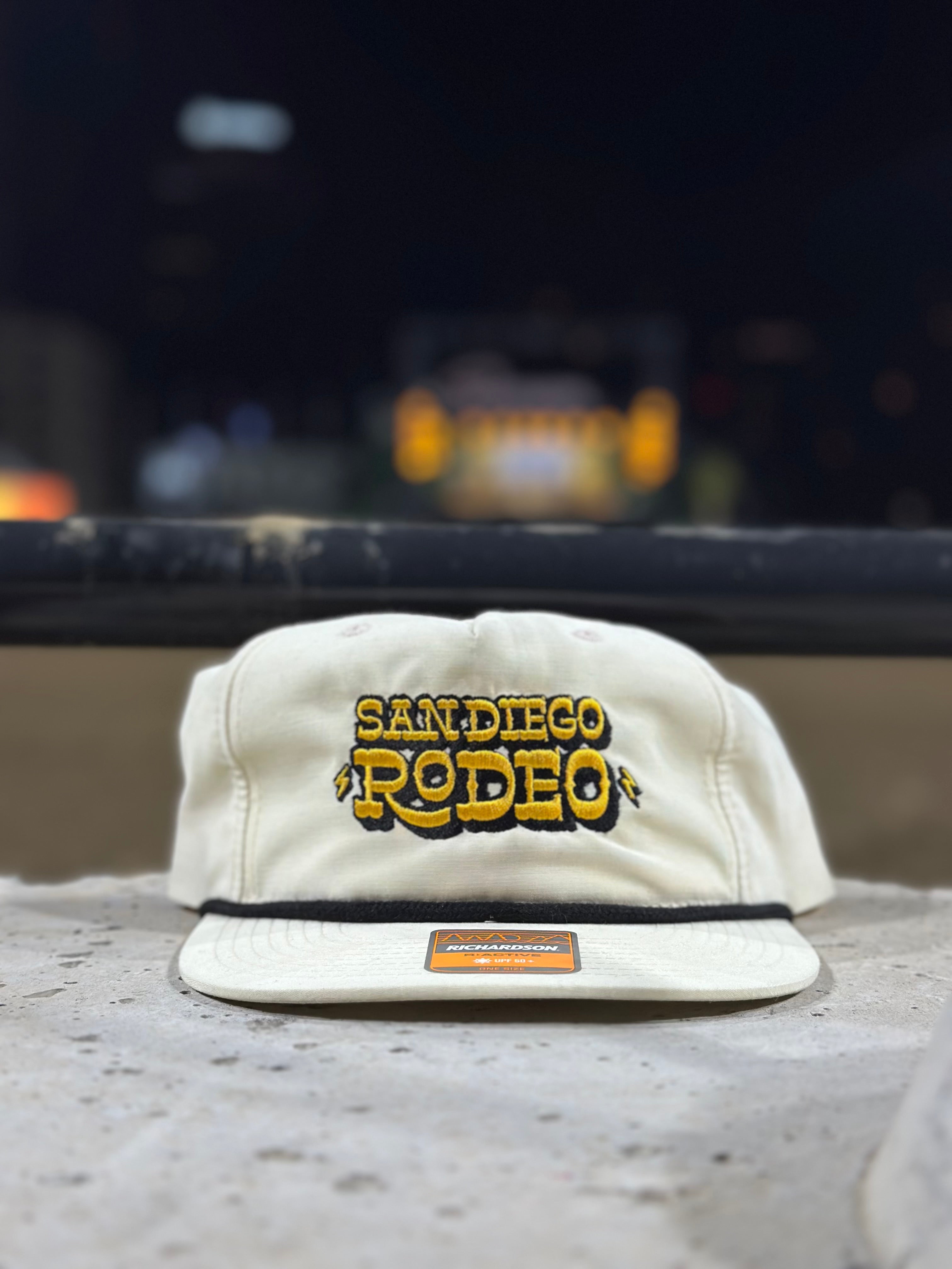 SD Rodeo Ivory Flat Bill Rope Hat – Shop | SD Rodeo