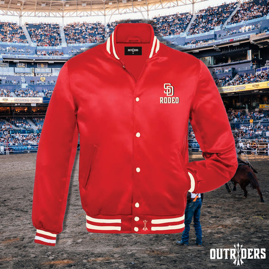 SD Rodeo Red Satin Jacket